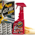 Meguiar's G191700 Smooth Surface Clay Kit, Safe and Easy Car Claying for Smooth as Glass Finish