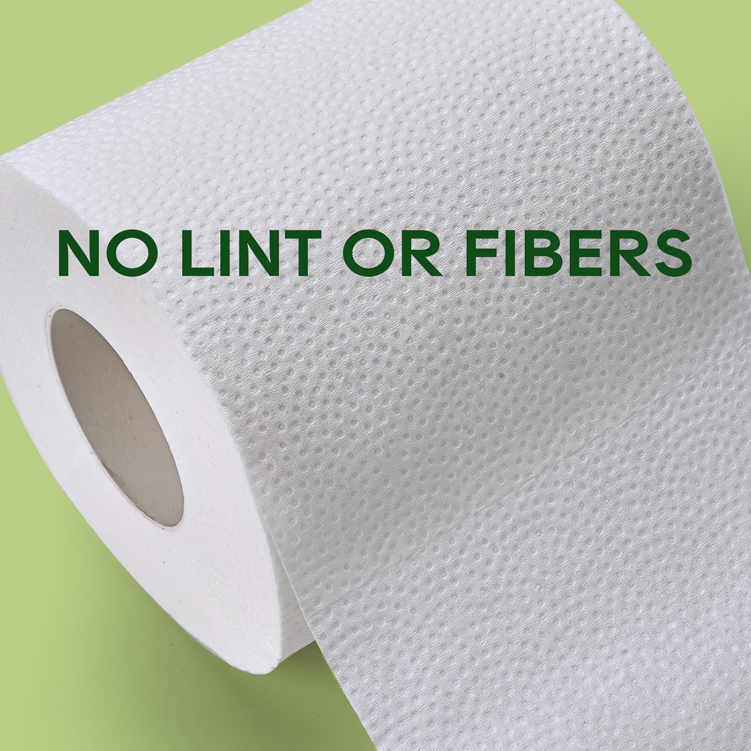 ECOLipak Bamboo Toilet Paper, Septic Safe Toilet Tissue, 24 Double Rolls, 320 Sheets Per Roll, Tree Free, Non Toxic, 2 Ply, Soft and Absorbent, Eco Friendly Dye-Free Paper
