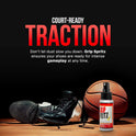 Grip Spritz - Basketball Shoe Grip Spray - Improve Sole Traction & Court Grip - Rejuvenate & Elongate Sneaker Life - Anti Slip Grip & Performance Enhancer - Basketball Accessory