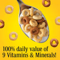 Multi Grain Cheerios, Heart Healthy Breakfast Cereal, Gluten Free, Family Size, 18 oz