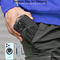 Magnetic Phone Ring Holder with Magsafe, Double Adjustable Gym Finger Ring Grip, Removable Phone Grip, for iPhone, iPad and Smartphones, Compatible with Magnetic Car Mount (Colorful)