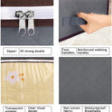 Budding Joy 90L Under Bed Storage Containers, Closet Organizers and Storage Bins, Foldable Underbed Storage Bags for Wrapping Paper, Blanket, Clothing, Comforter, Sweaters, Pillows, Linen Sheets, Grey