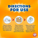 Arm & Hammer Clean Burst Moisture Absorber and Odor Eliminator Tubs, 14 oz, 3 Pack, Attract and Trap Excess Moisture, Eliminate Musty Odors, Convenient and Effective, White