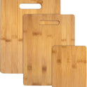 Totally Bamboo 3-Piece Bamboo Cutting Board Set – Wooden Cutting Boards for Kitchen – Great for Chopping and Serving – Large, Medium & Small Sizes for Food Prep
