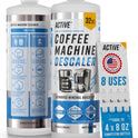 ACTIVE Coffee Machine Descaler Descaling Solution - 32oz (8 Uses) Compatible with Keurig,Nespresso,Breville,Delonghi, Jura, Ninja - Espresso Coffee Maker Cleaner,Coffee Pot Cleaning Limescale Remover