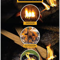 Pine Mountain StarterStikk 100% Natural Fatwood Firestarting Sticks, 5 Pound Natural Firestarting Wood Sticks for Campfire, Fireplace, Wood Stove, Fire Pit, Indoor and Outdoor Use