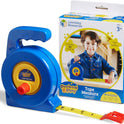 Learning Resources Pretend Play 3" Long Tape Measure - Kids Construction Toys, Preschool Activities, Pretend Play For Toddlers , Height Measurement Counting Tool, Fine Motor Skills, Homeschool