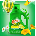 Gain Liquid Laundry Detergent, Original Scent, 194 fl oz, 134 loads, Freshness + Odor Fighting, Laundry Detergent Liquid Soap
