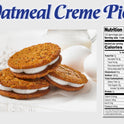 Little Debbie Oatmeal Crème Pies, 12 Individually Wrapped Sandwich Cookies, 16.2 OZ Box