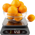 Greater Goods Digital Food Scale for Kitchen & Baking, 10kg/22lb High-Capacity Weight Scale with 1g Precision, Stainless Steel Platform, Hi-Def LCD, Ideal for Bread, Sourdough & Bulk Cooking