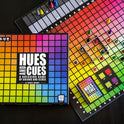 HUES and CUES - Vibrant Color Guessing Board Game for 3-10 Players Ages 8+, Connect Clues and Guess from 480 Color Squares
