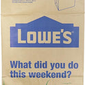Lowe's 30 Gallon Heavy Duty Brown Paper Lawn and Refuse Bags for Home and Garden (10 Count), Large (LOWESLL)