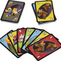 Mattel Games UNO Card Game, Gifts for Kids and Family Night, Themed to Minecraft Video Game, Travel Games, Storage Tin Box (Amazon Exclusive)