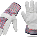 G & F Products unisex adult Safety Cuff Regular Grade work gloves, Grey, Large Pack of 5 US