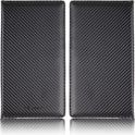 TOURSUIT Car Registration and Insurance Card Holder, Vehicle License Document Glove Box Compartment Organizer, Interior Car Accessories for Women Men Teens (Carbon Fiber Black)