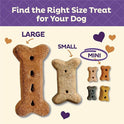 Old Mother Hubbard Wellness P-Nuttier Dog Biscuits, Natural, Training Treats, Peanut Butter Flavor, Mini Size, (6 Pound Box)
