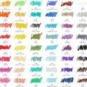 Artecho Oil Pastels Set of 48 Colors, Soft Oil Pastels for Art Painting, Drawing, Blending, Art Supplies for Artists, Beginners, Students, Teachers (10 x 70 mm)