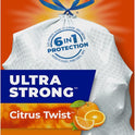 Hefty Ultra Strong Tall Kitchen Trash Bags - Citrus Twist, 13 Gallon, 40 Count