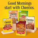 Multi Grain Cheerios, Heart Healthy Breakfast Cereal, Gluten Free, Family Size, 18 oz