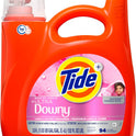 Tide Plus Boost of Ultra Downy Liquid Laundry Detergent, April Fresh Scent, 132 fl oz, 94 Loads, Laundry Detergent Liquid with Long-Lasting Freshness