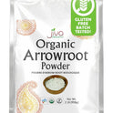 Jiva Organics Organic Arrowroot Flour (Powder) 2 Pound Bag - Raw, Non-GMO, Gluten Free