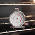 Taylor Precision Products Large Dial Thermometer, Silver