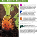 Rapitest Soil Test Kit for Gardens, Vegetables, Flowers and Lawns. USA designed and assembled soil tester completely, quickly and accurately measures/analyzes soil pH acidity and garden nutrients.