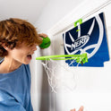 Nerf Nerfoop - The Classic Mini Foam Basketball and Hoop - Hooks On Doors - Indoor and Outdoor Play - A Favorite Since 1972