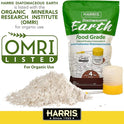 HARRIS Diatomaceous Earth Food Grade, 4lb with Powder Duster Included in The Bag