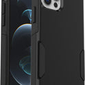 OtterBox iPhone 12 & iPhone 12 Pro Commuter Series Case - Black, Slim & Tough, Pocket-Friendly, with Port Protection