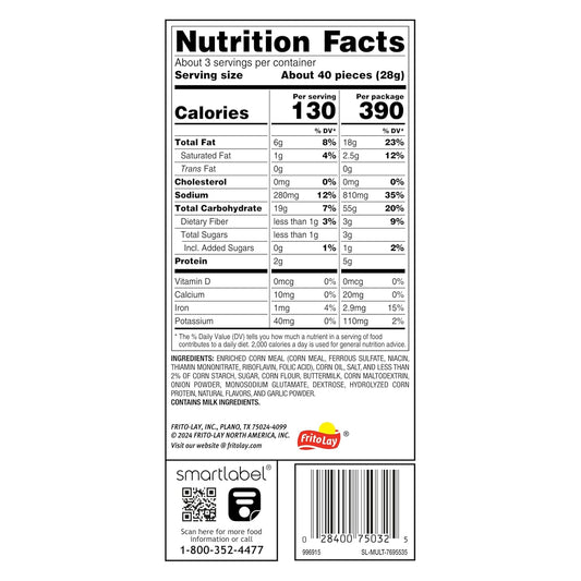 Minis, Funyuns Original, 2.875 oz Canister