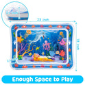 Tummy Time Water Mat for Babies | Inflatable Sensory Play Mat for Infants (3–12 Months), Baby Gift Idea