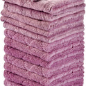 12PCS Double-Sided Microfiber Kitchen Towels, Reusable Cleaning Cloths 10x6