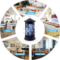 Electric Bug Zapper Indoor/Outdoor, 4200V High Powered Mosquito Zappers Killer, Waterproof Insect Fly Swatter Zapper Mosquito Trap Outdoor, Fly Traps, Insect Killer for Home,Garden,Backyard, Camping
