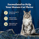 Blue Buffalo Wilderness High-Protein Grain-Free Wet Food For Adult Cats 7+, Chicken Recipe, 5.5-oz., 24-count