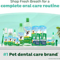 TropiClean Fresh Breath Water Additive for Dogs | Dog Breath Freshener & Teeth Cleaning Solution | No Toothpaste or Toothbrush Required | 33.8 oz