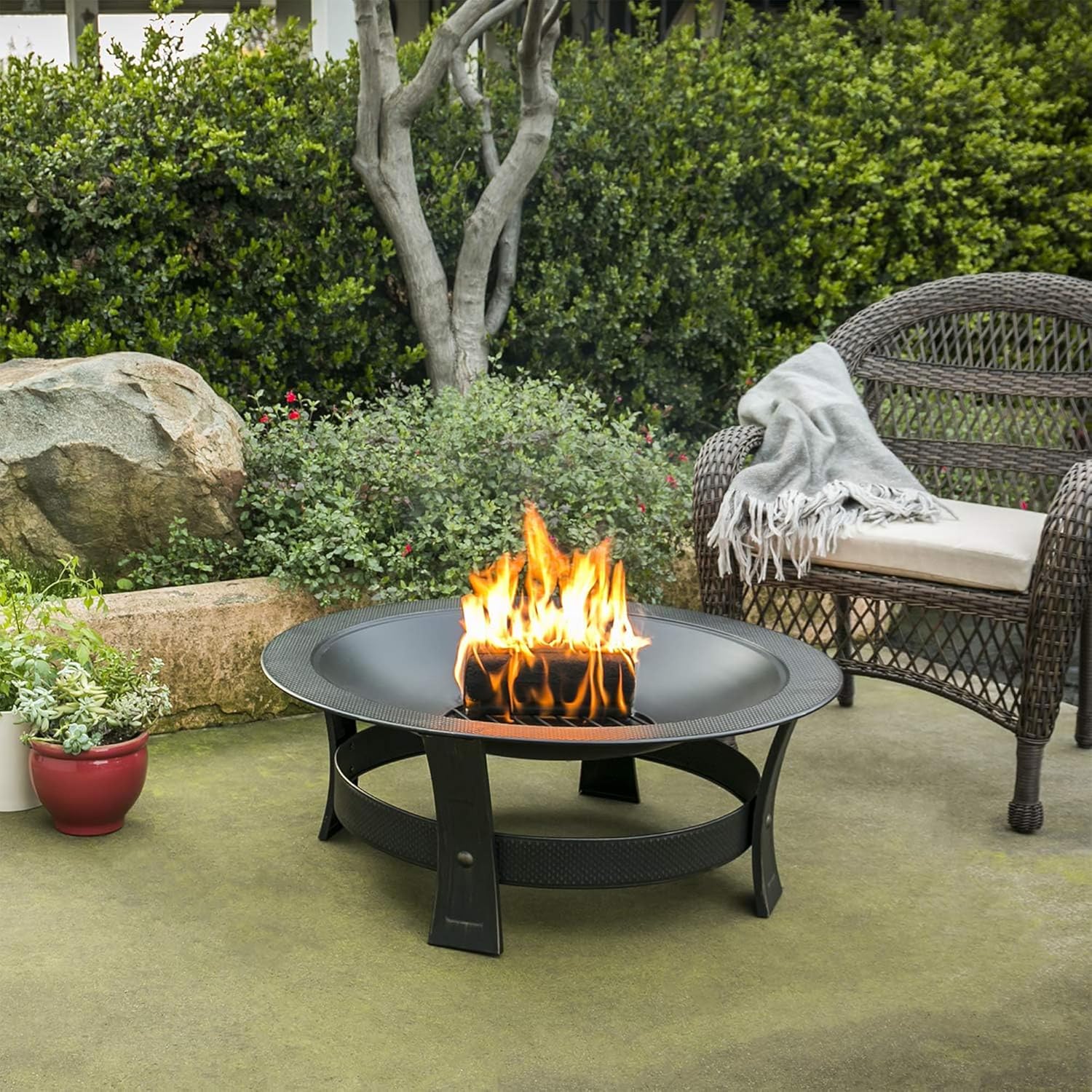 Duraflame 6-Pack Indoor/Outdoor Logs for Fireplace & Fire Pit, 3-Hour Burn, 4.5lb Each