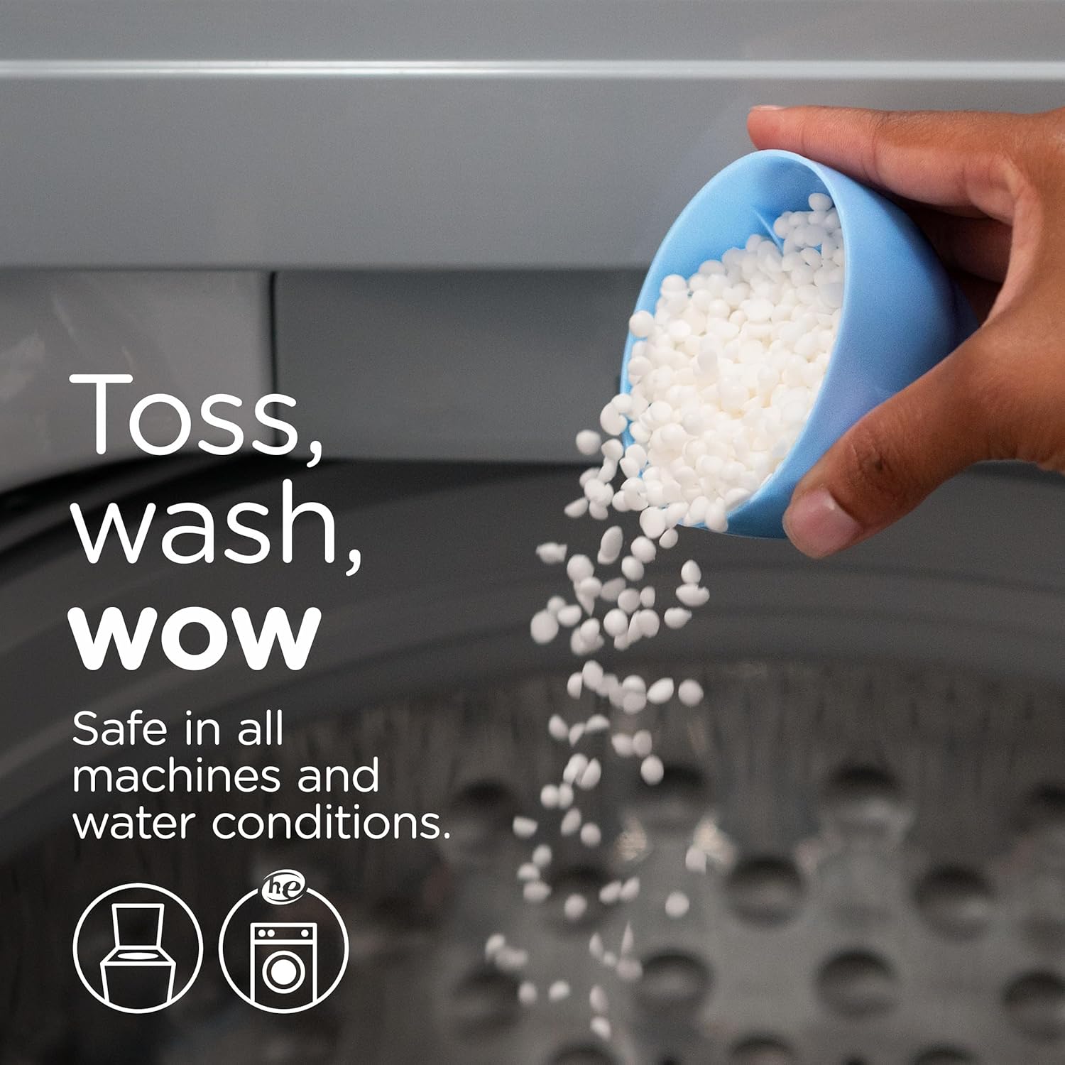 Downy Light Laundry Scent Booster Beads for Washer, Ocean Mist Scent, 30.1 oz, with No Heavy Perfumes