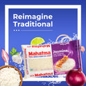 Mahatma Jasmine Rice, 80-Ounce Bag of Rice, Thai, Indian, or Cambodian Fragrant Flavored Rice, Stovetop or Microwave