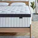 Full Size Mattress, 12 Inch Memory Foam, Independent Spring, Soft and Comfortable Medium Firm Hybrid Mattress in A Box, Pressure Relief
