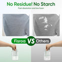 Travel Laundry Detergent Sheets Fisroa 300 Loads Eco-friendly Washing Detergent Sheets Plastic-Free Washer Sheets, Fresh Linen Scent Liquidless Laundry Sheets Strips for Camping Dorm