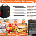 Lunch Box for Men - Reusable Lunch Bag Men Adult Women- Insulated Small LunchBox