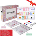 BONNYCO Pink Cinema Light Box with 400 Letters, Emojis, 2 Markers. Led Light Box Home Office and Room Decor, Cinema Led Sign Letters Board. Gifts for Women Girls Christmas Birthdays, Pink Decor