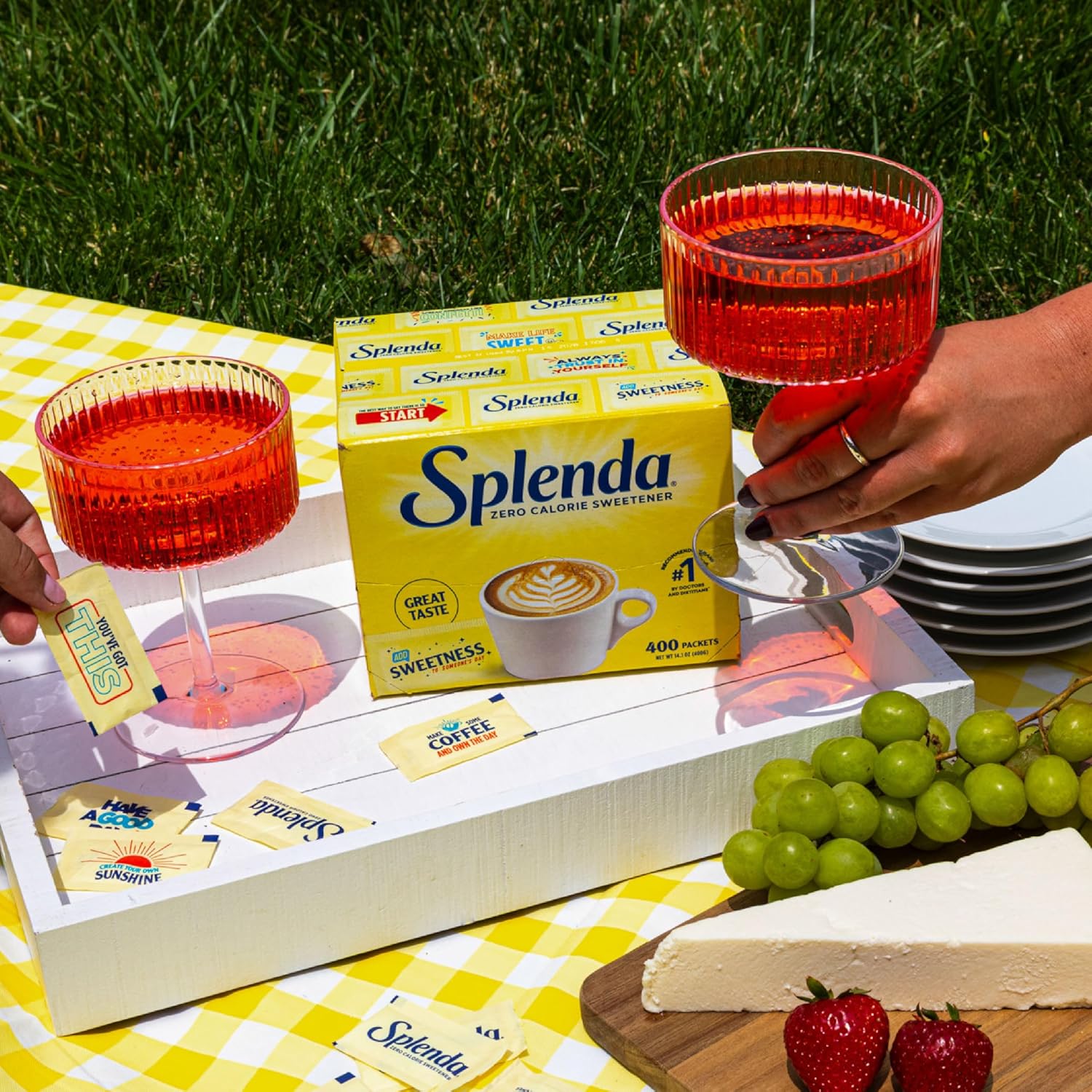 SPLENDA Zero Calorie Sweetener, 400 Count Packets