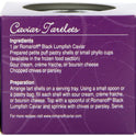 Romanoff Caviar Black Lumpfish, 2 oz, Whole