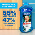 Mr. Clean All Purpose Cleaner, Floor Cleaner for Mopping Home, Bathroom, & Kitchen, Cleaning Liquid for Mop & Bucket, Cleaning Supplies, Multi-Surface Dilutable, Unstopables, 41oz