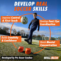 Soccer Kick Up Training Dice (2 pcs) - Soccer Gifts for Boys 8-12 Juggling Skills Game - Training Equipment Accessories (Kick UP DICE)