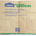 Lowe's 30 Gallon Heavy Duty Brown Paper Lawn and Refuse Bags for Home and Garden (10 Count), Large (LOWESLL)