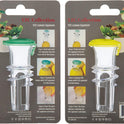 YZC Lemon Squeezer – 2-Pack Lemon-Juicer – BPA-Free Plastic Lime Juicer– Compact Juice Extractor Citrus Press with Lid – Squeeze Lime for Cocktails, Drinks