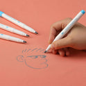 Mr. Pen- Fabric Markers for Sewing, 5 Pack, Blue, Erasable, Water Soluble Fabric Marker, Fabric Pens for Sewing Erasable, Washable Fabric Marker, Water Soluble Pen, Fabric Marking Pens for Sewing
